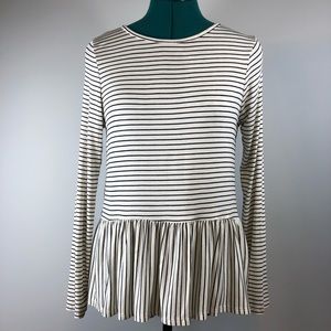 EUC Live in the Moment Peplum Top